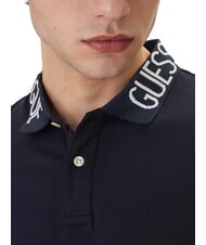 GUESS NOLAN polo &agrave; manches courtes smartblue - chemise polo - 3