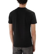 GUESS TRIANGLE HD T-shirt &agrave; manches courtes jetbla - T-shirt - 2