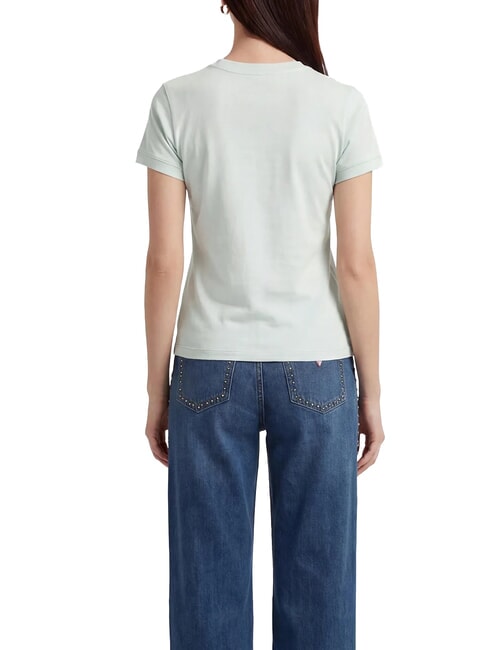 MINI TRIANGLE T-shirt coupe slim sarcelle brumeuse - T-shirt