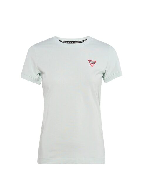 MINI TRIANGLE T-shirt coupe slim sarcelle brumeuse - T-shirt