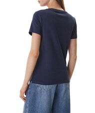 GUESS ORIGINAL LOGO T-shirt &agrave; logo bleu noirci - T-shirt - 2