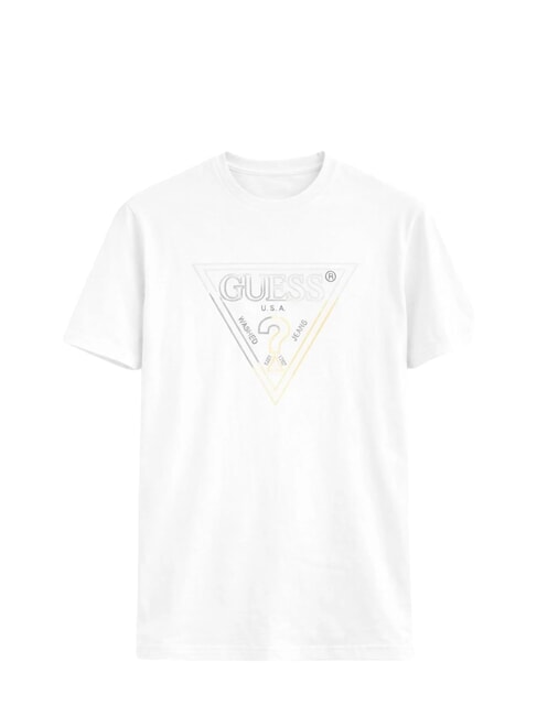 TRIANGLE HD T-shirt &agrave; manches courtes blanc pur - T-shirt