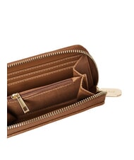 GAUD&Igrave; EVA Portefeuille moyen &agrave; fermeture &eacute;clair chameau - Portefeuilles Femme - 2