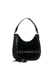 GAUD&Igrave; NEW DIAZ LEATHER Sac bandouli&egrave;re en cuir mixte NOIR - Sacs pour Femme - 3