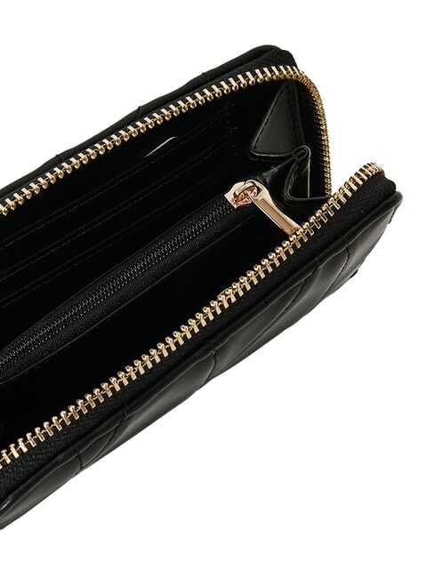 ELETTRA petit portefeuille zipp&eacute; NOIR - Sacs pour Femme