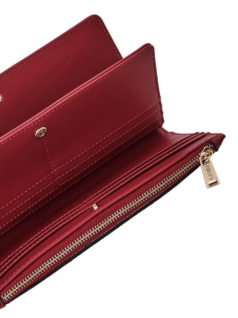 EMMA Grand portefeuille zipp&eacute; ROUGE - Portefeuilles Femme