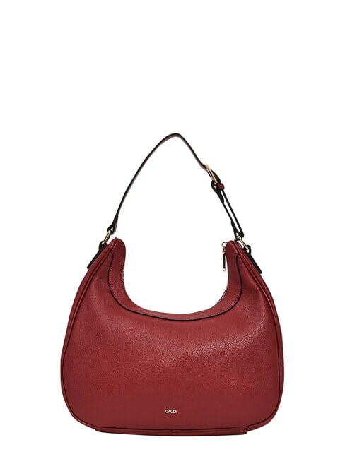 EMMA Sac bandouli&egrave;re hobo avec clous ROUGE - Sacs pour Femme