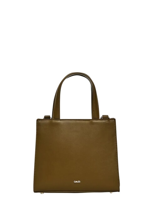 ADA VELUR S Petit sac avec empi&egrave;cements en velours MILITAIRE - Sacs pour Femme