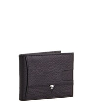GAUD&Igrave; CALVIN Portefeuille compact en cuir NOIR - Portefeuilles Homme - 3