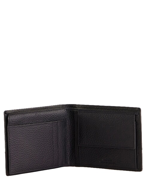 CALVIN Portefeuille vertical en cuir NOIR - Portefeuilles Homme