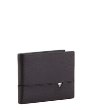 GAUD&Igrave; CALVIN Portefeuille vertical en cuir NOIR - Portefeuilles Homme - 3