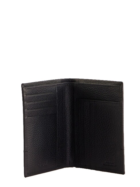 CALVIN Portefeuille vertical en cuir NOIR - Portefeuilles Homme