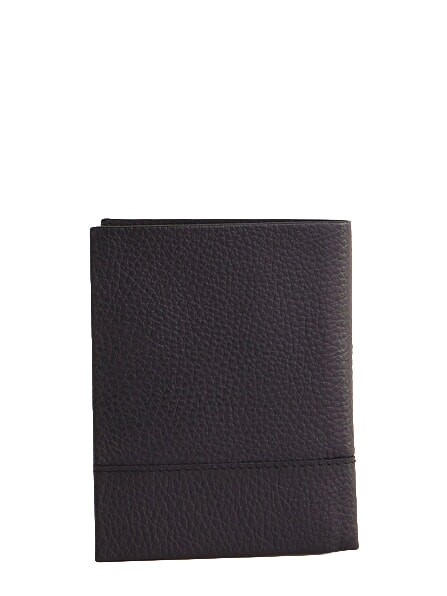 CALVIN Portefeuille vertical en cuir NOIR - Portefeuilles Homme