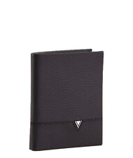 GAUD&Igrave; CALVIN Portefeuille vertical en cuir NOIR - Portefeuilles Homme - 4