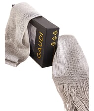 GAUD&Igrave; DANIELLE Foulard argent - &Eacute;charpes - 2