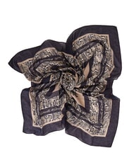 GAUD&Igrave; DANIELLE Foulard NOIR - &Eacute;charpes - 2