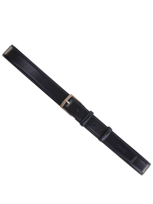 TEXAS Ceinture incurv&eacute;e, avec coutures bleu - Ceintures