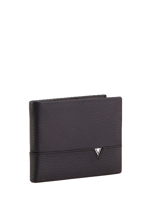 CALVIN Portefeuille vertical en cuir NOIR - Portefeuilles Homme