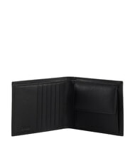GAUD&Igrave; ACE Portefeuille avec porte-monnaie, en cuir NOIR - Portefeuilles Homme - 2