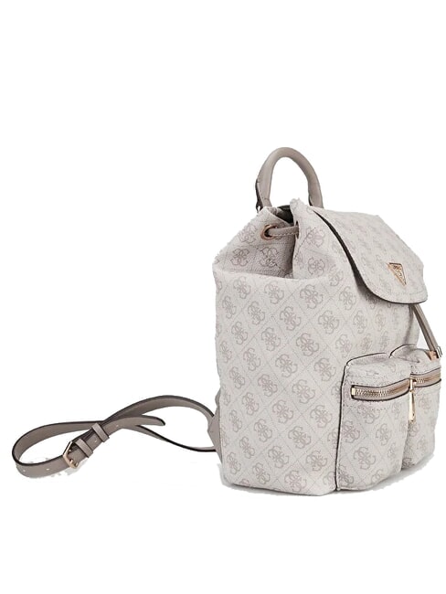 MANHATTAN 2 Sac &agrave; dos avec 2 poches logo en os - Sacs pour Femme