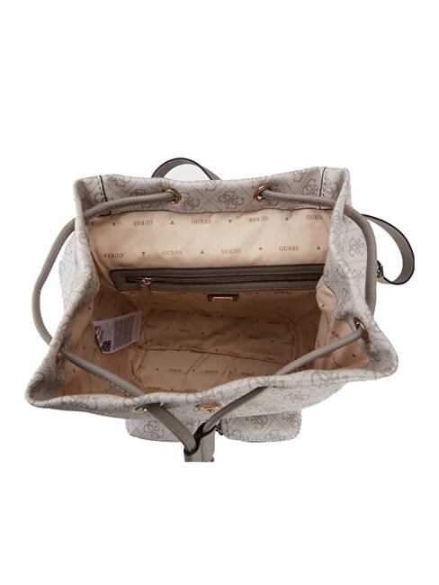 MANHATTAN 2 Sac &agrave; dos avec 2 poches logo en os - Sacs pour Femme