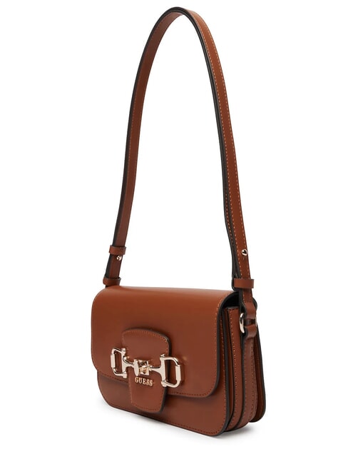 JANIE Mini sac bandouli&egrave;re COGNAC - Sacs pour Femme