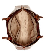 GUESS JANIE Sac &agrave; main avec bandouli&egrave;re COGNAC - Sacs pour Femme - 4