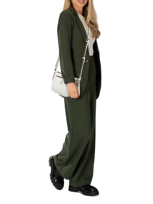 NOELLE 2 Sac &agrave; bandouli&egrave;re logo en os - Sacs pour Femme