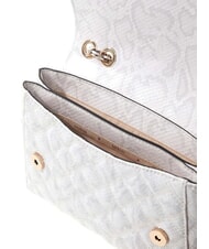 GUESS GIULLY 2 CONVERTIBLE Sac bandouli&egrave;re / sac port&eacute; travers OFFWHITE - Sacs pour Femme - 3