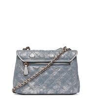 GUESS GIULLY 2 DENIM Sac bandouli&egrave;re / sac port&eacute; travers denim m&eacute;tallis&eacute; - Sacs pour Femme - 4