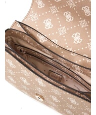 GUESS EMELIE LOGO sac bandouli&egrave;re logo des biscuits - Sacs pour Femme - 3