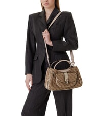 GUESS EMELIE LOGO2 Sac &agrave; main avec bandouli&egrave;re LOGO DE LAIT - Sacs pour Femme - 2