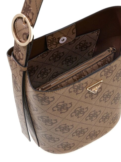 MERIDIAN 2 Sac bandouli&egrave;re seau, avec pochette LOGO DE LAIT - Sacs pour Femme