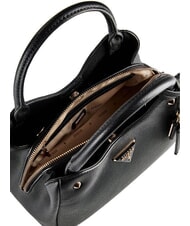 GUESS MERIDIAN 2 Sac &agrave; main avec bandouli&egrave;re amovible NOIR - Sacs pour Femme - 3