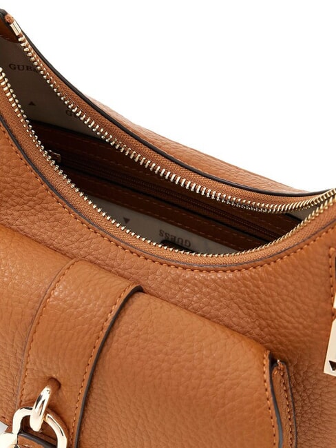 JESSA Sac bandouli&egrave;re Hobo sac fourre-tout albury caramel - Sacs pour Femme