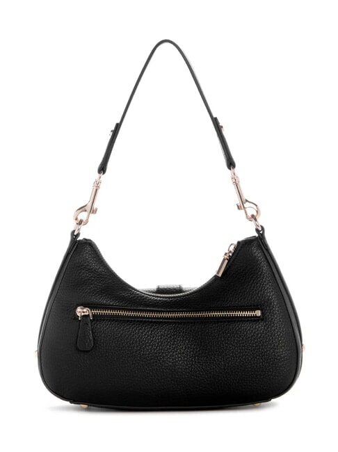 JESSA Sac bandouli&egrave;re Hobo NOIR - Sacs pour Femme