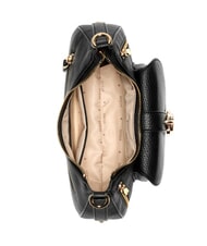 GUESS JESSA Sac bandouli&egrave;re Hobo NOIR - Sacs pour Femme - 4