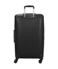 GUESS WILDER 28 Grand chariot NOIR - Valises Rigides - 4