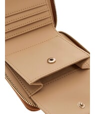 GUESS JESSA Mini portefeuille sac fourre-tout albury caramel - Portefeuilles Femme - 2