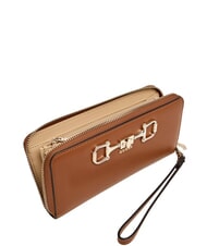 GUESS JANIE Portefeuille Zip Around COGNAC - Portefeuilles Femme - 2