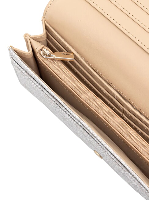 LAUREL 2 Portefeuille continental logo en os - Portefeuilles Femme