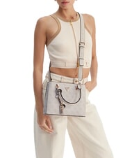 GUESS NOELLE 2 Sac &agrave; main avec bandouli&egrave;re logo en os - Sacs pour Femme - 5