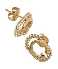 GUESS OH MY G Boucles d'oreilles en or jaune, motif 4G or jaune - Boucles d'oreilles - 3