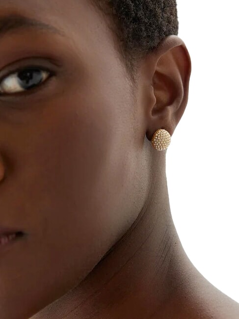 CALYPSO Boucles d'oreilles en argent or jaune - Boucles d'oreilles