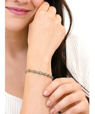 GUESS ARM PARTY  Bracelet or jaune/aigue-marine - Bracelets - 2