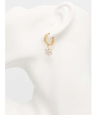GUESS WHITE LOTUS Boucles d'oreilles en or or - Boucles d'oreilles - 2