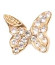 GUESS CHRYSALIS Boucles d'oreilles en or jaune, motif papillon or jaune - Boucles d'oreilles - 4