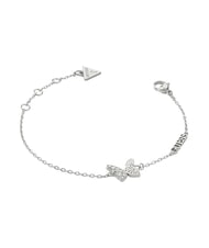 GUESS CHRYSALIS Bracelet, breloque en forme de papillon ARGENT - Bracelets - 3