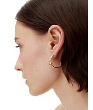 GUESS 4G LIGHT Boucles d'oreilles en or jaune, motif 4G or jaune - Boucles d'oreilles - 5