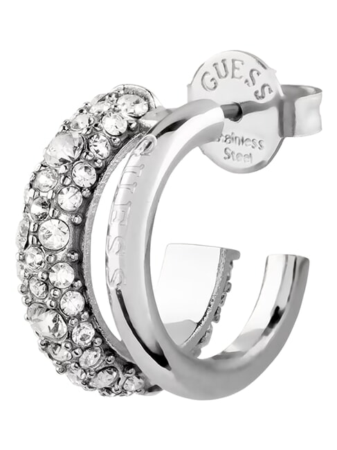 FABULOUS ME Boucles d'oreilles, mod&egrave;le double cr&eacute;ole ARGENT - Boucles d'oreilles